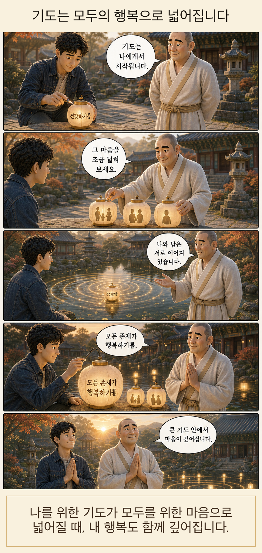 기도는 모두의 행복으로 넓어집니다 웹툰