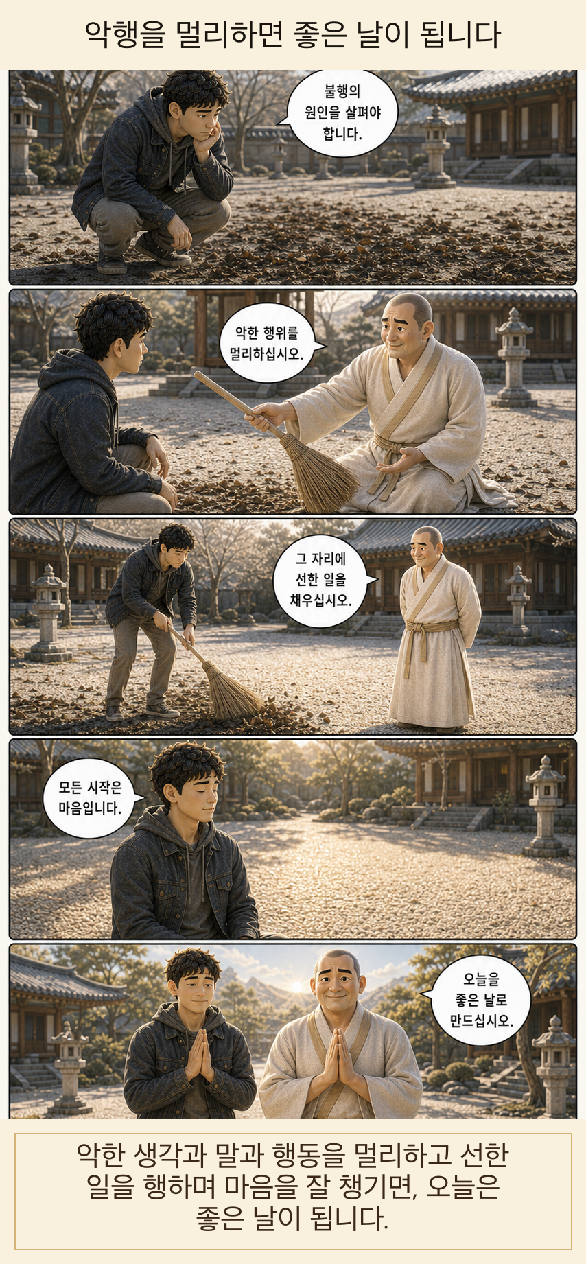 악행을 멀리하면 좋은 날이 됩니다 웹툰