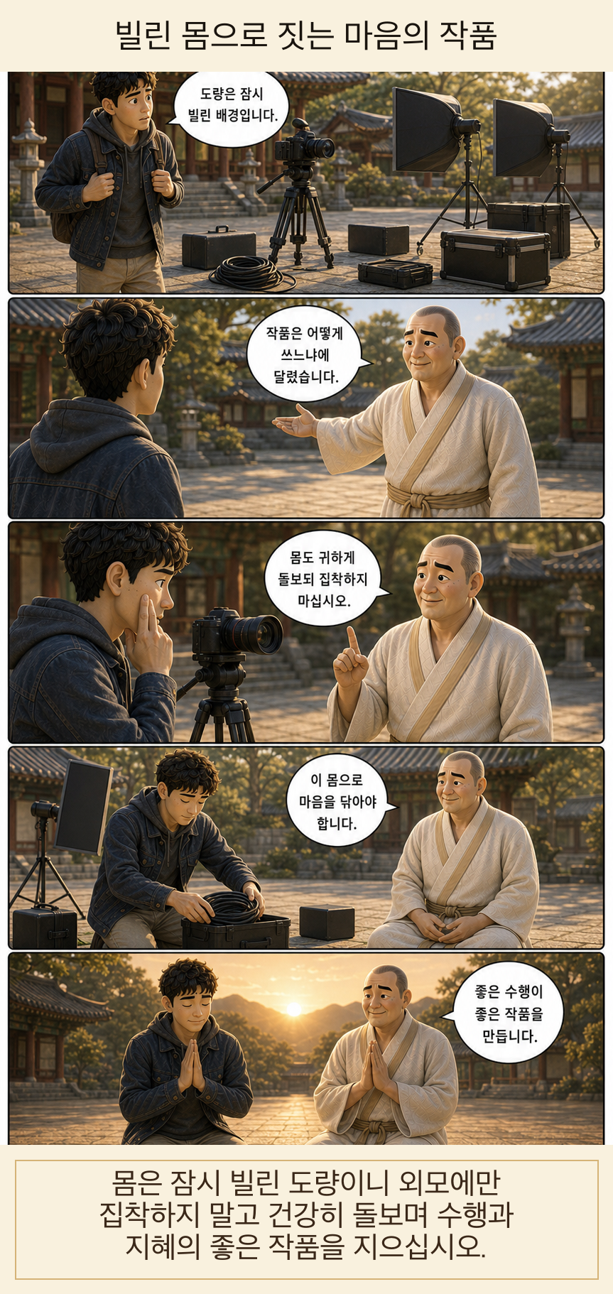 빌린 몸으로 짓는 마음의 작품 웹툰