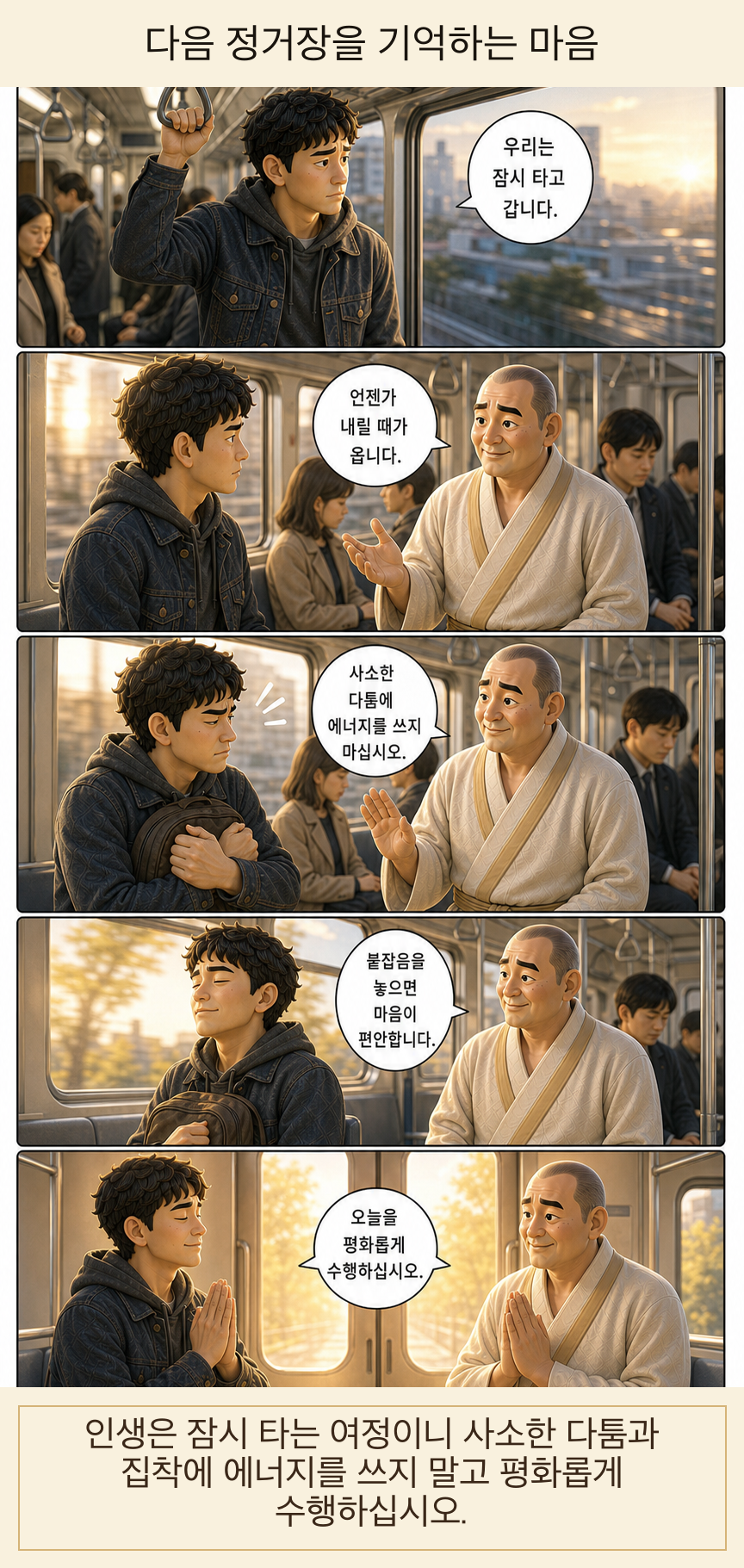 다음 정거장을 기억하는 마음 웹툰