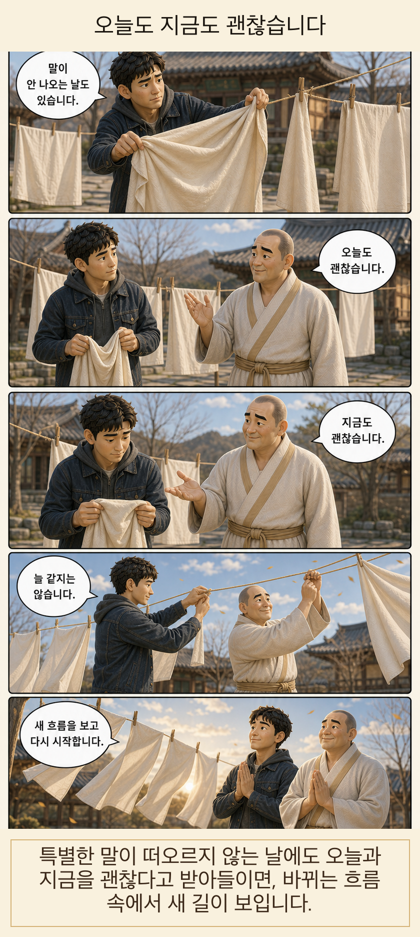 오늘도 지금도 괜찮습니다 웹툰