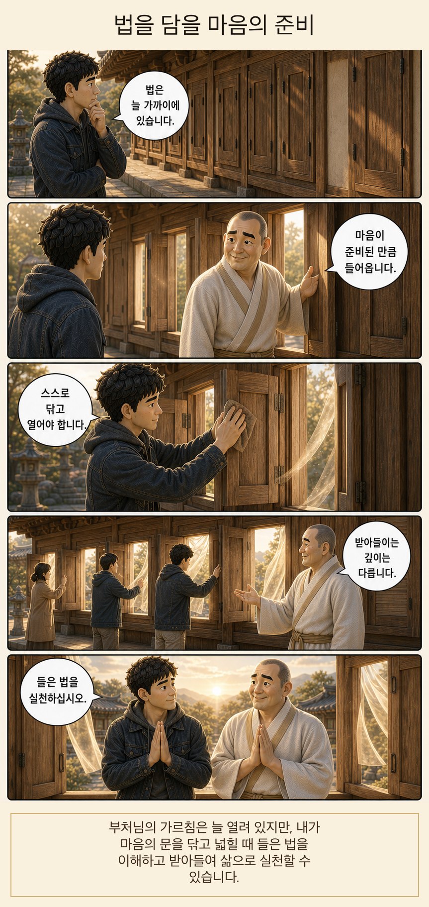 법을 담을 마음의 준비 웹툰