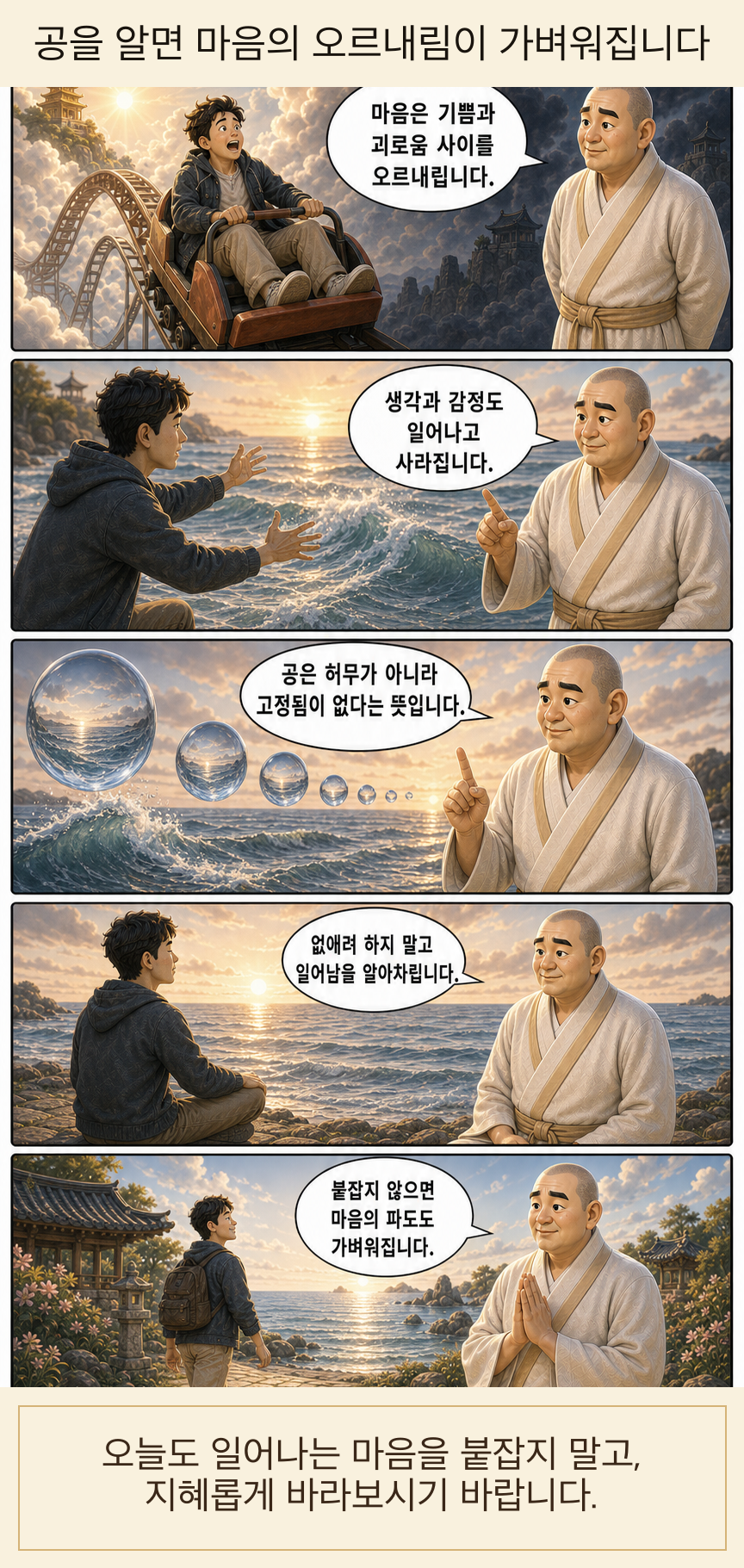 공을 알면 마음의 오르내림이 가벼워집니다 웹툰