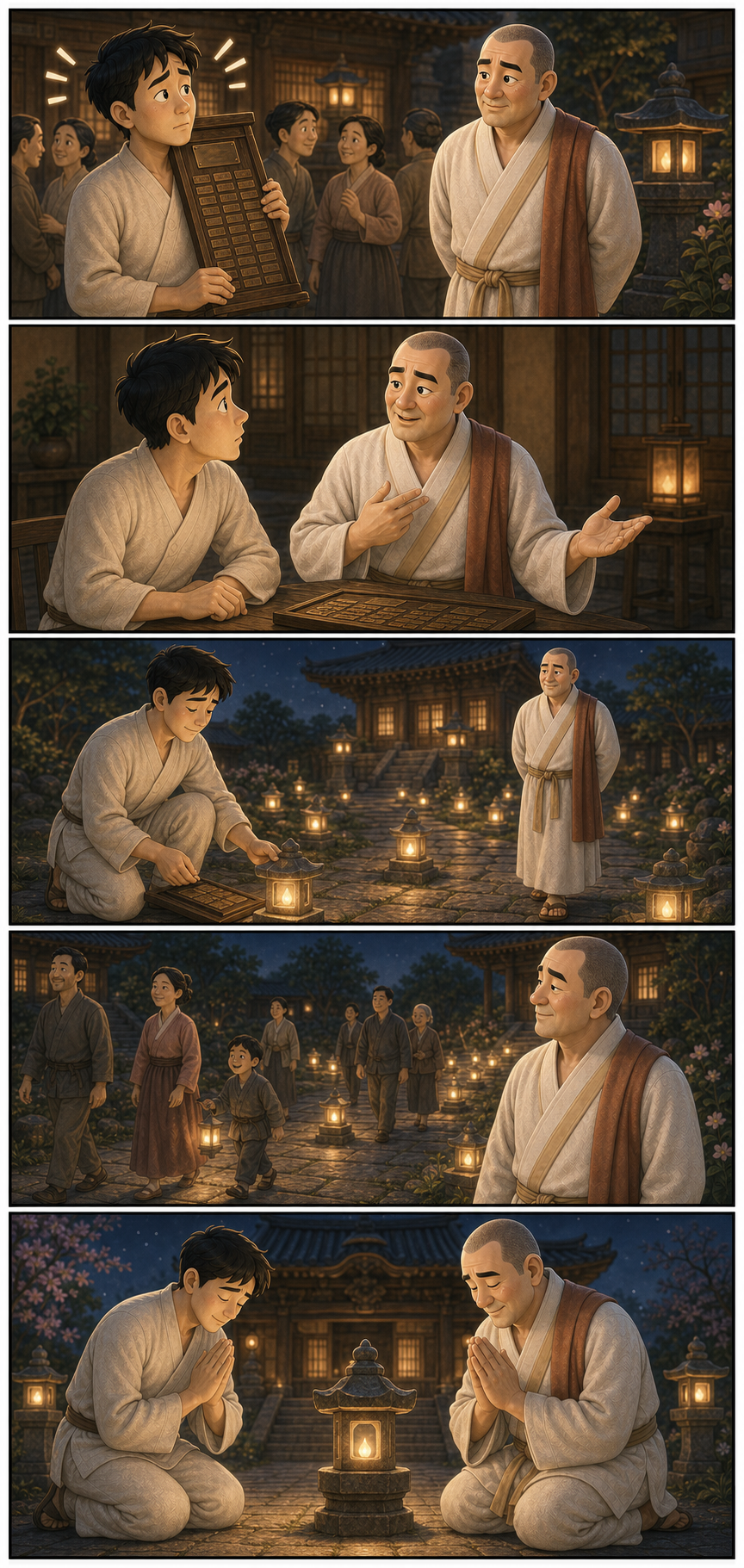 드러내지 않는 선행이 마음을 가볍게 합니다 카툰