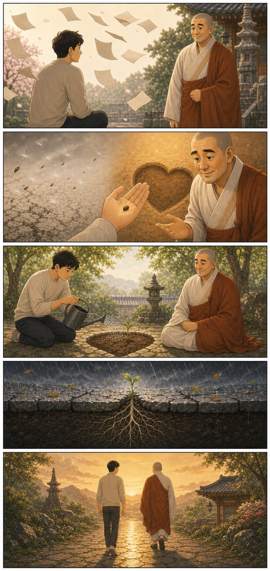 마음먹기에 달려 있습니다 카툰